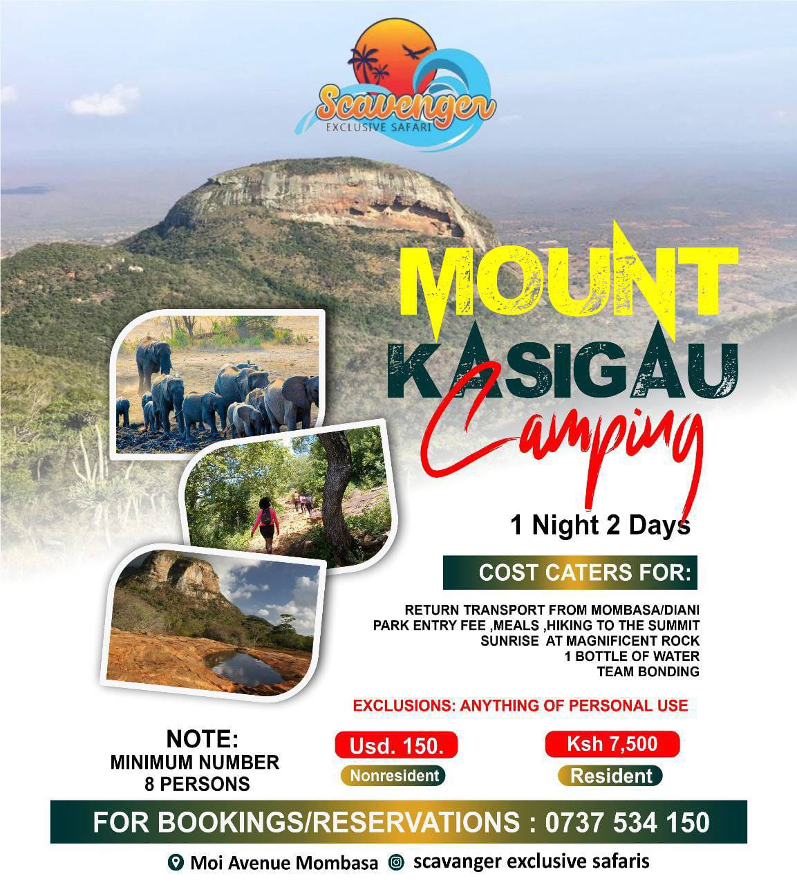 Mount Kasigau Camping