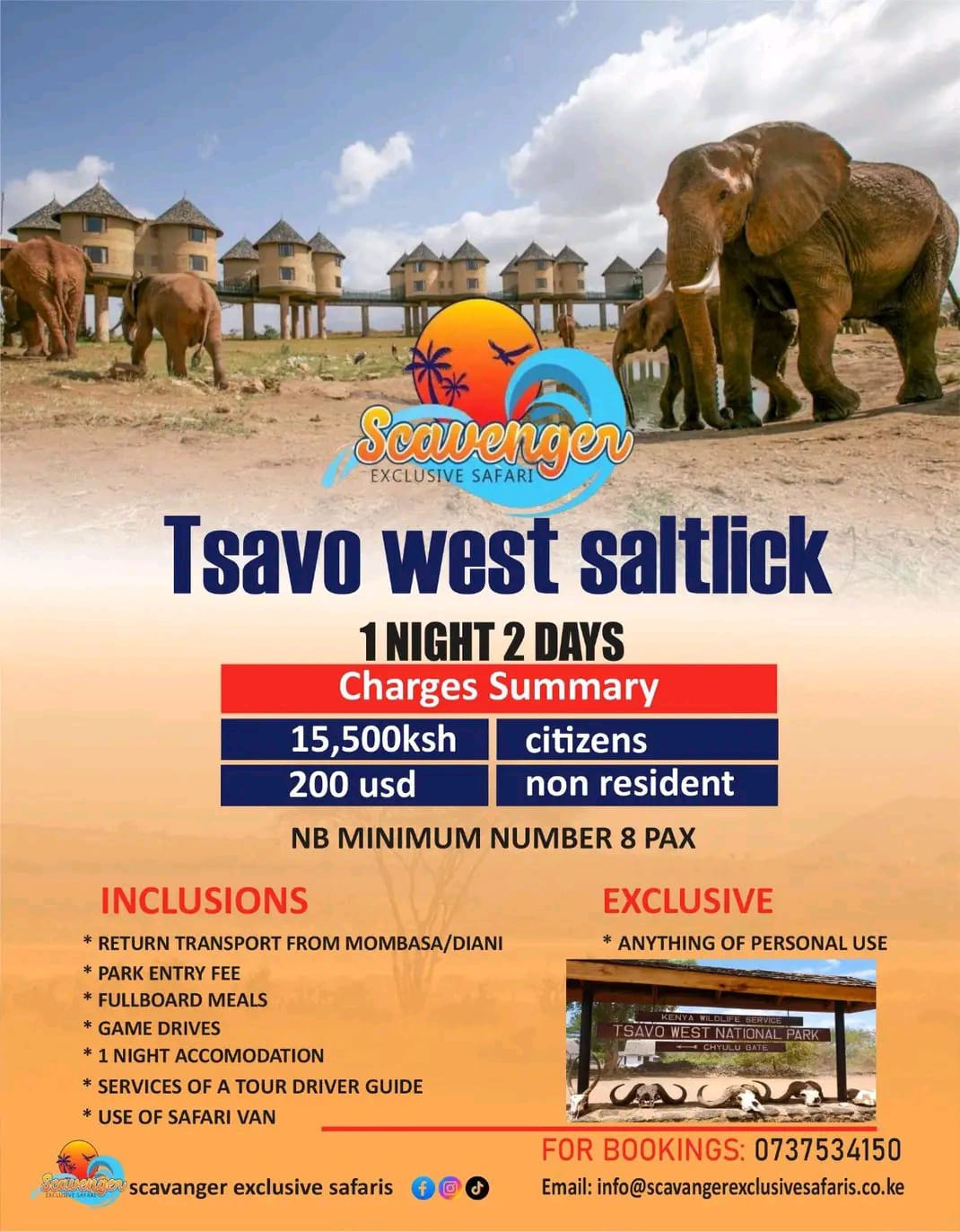 Tsavo West Saltlick